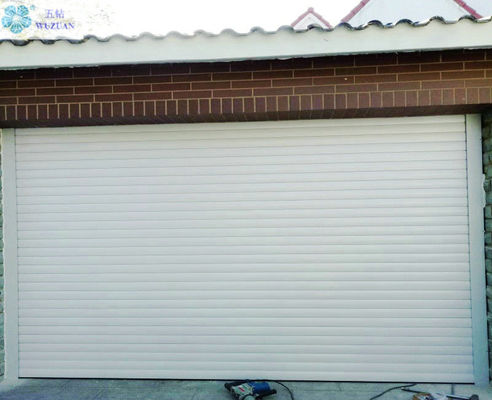 CE Motorised Aluminium Roller Shutter Doors With PU Foam Infilled