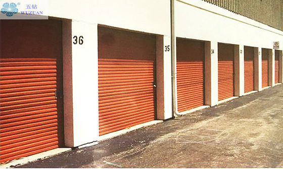 0.8mm Aluminum Bulletproof Vertical Roller Shutter Garage Doors