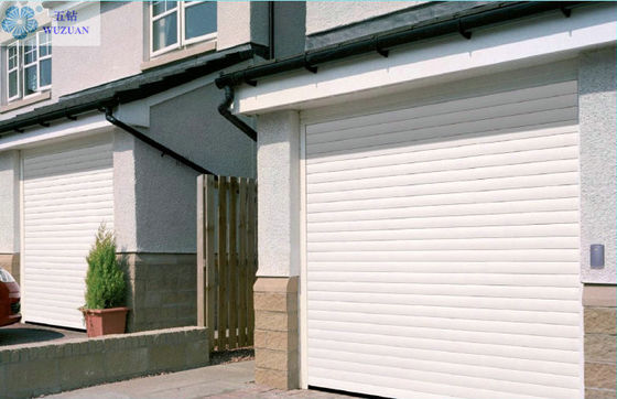 PU Infilled Electric Aluminum Alloy Roller Shutter Garage Doors