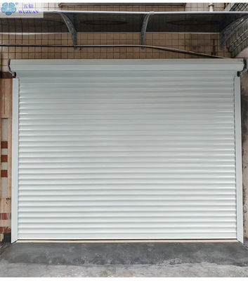 CE Thermal Insulated 0.6mm Aluminium Alloy Motorized Roller Shutter Door