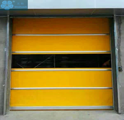 Servo Motor High Speed PVC Roller Shutter Doors IP55