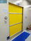                  Yellow Color Roller Fast Rolling Automatic Aluminium Door Shutter Operated High Speed PVC Door             