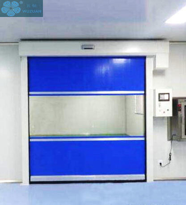                  Rapid Soft Rolling Roller Shutter High Speed PVC Door             