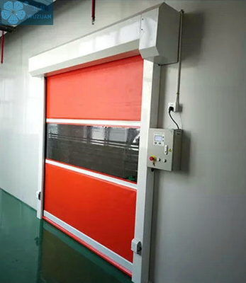                  Rolling Roller Roll up Shutter Industrial Pull Cord Rapid Action PVC Door High Speed Door             