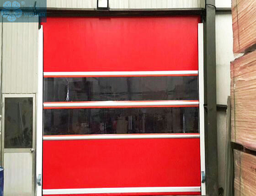                  Rolling Roller Roll up Shutter Industrial Pull Cord Rapid Action PVC Door High Speed Door             