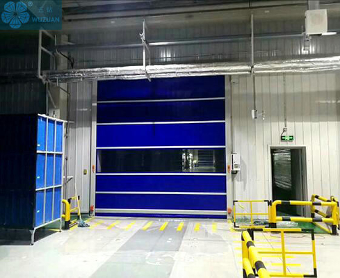                  Rolling Roller Roll up Shutter Industrial Pull Cord Rapid Action PVC Door High Speed Door             