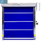                  Blue Rapid Industrial PVC Fabric High Speed Roller Shutter Door             