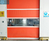                 Automatic Plastic Rapid Folding Roller Shutter Fast Door Security Industrial High Speed Roll up PVC Door             