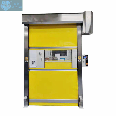                  High Quality High Speed Plastic Fast Rolling PVC Shutter Door for Factory / Garage             