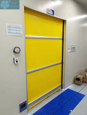                  High Quality High Speed Plastic Fast Rolling PVC Shutter Door for Factory / Garage             