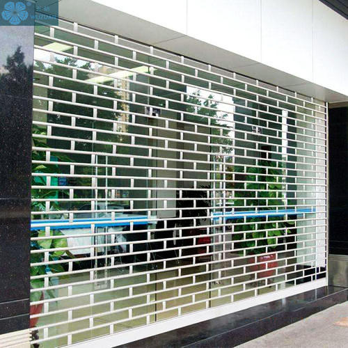 Galvanized Coating SS304 TRSD00014 Clear Roller Shutters